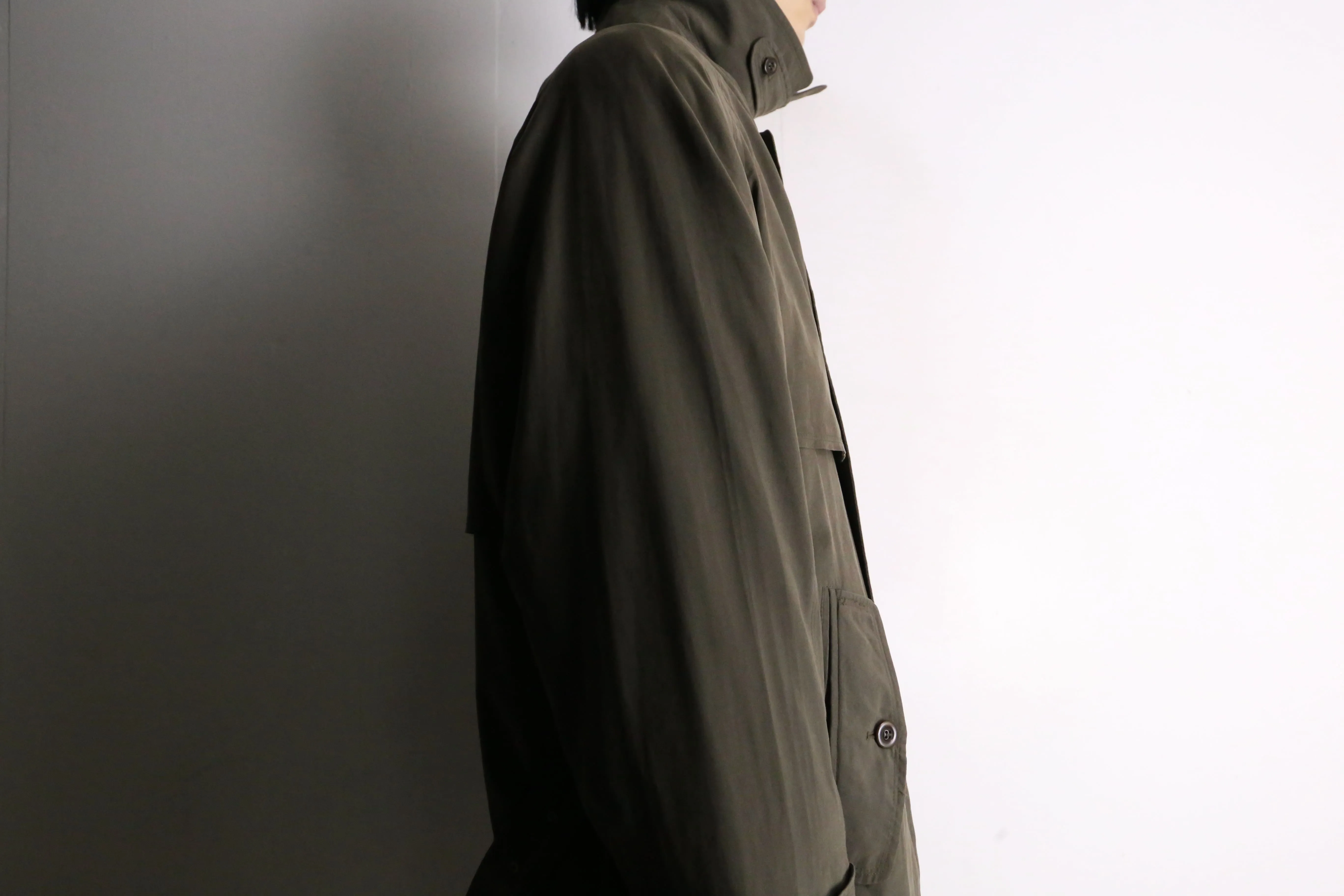 完品 “LONDON FOG” kahki trench coat