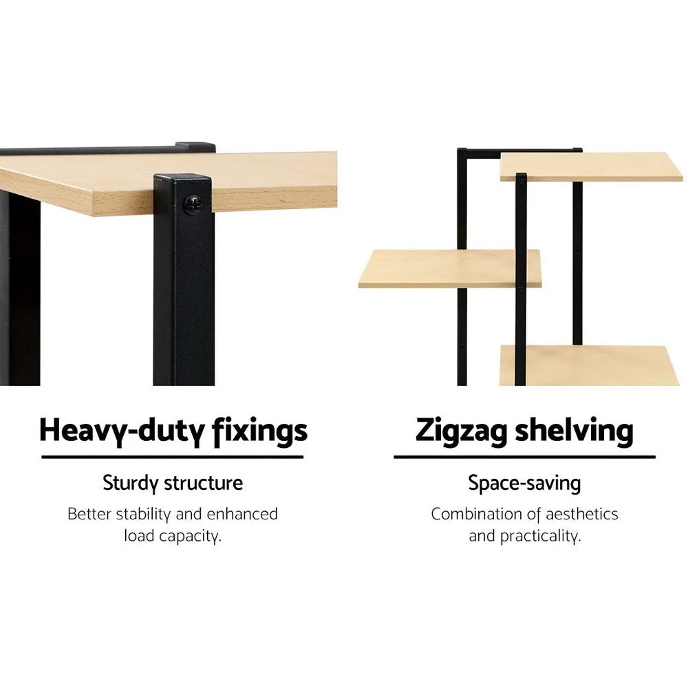 6-Tier Zigzag Plant Stand, E1 Particle Board, Metal - Artiss