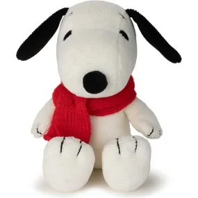 7" Snoopy Plush with Red Scarf