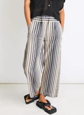 Aanya Pants, moving black stripes