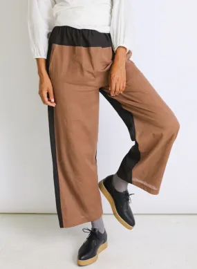 Aanya Pants, taupe   black