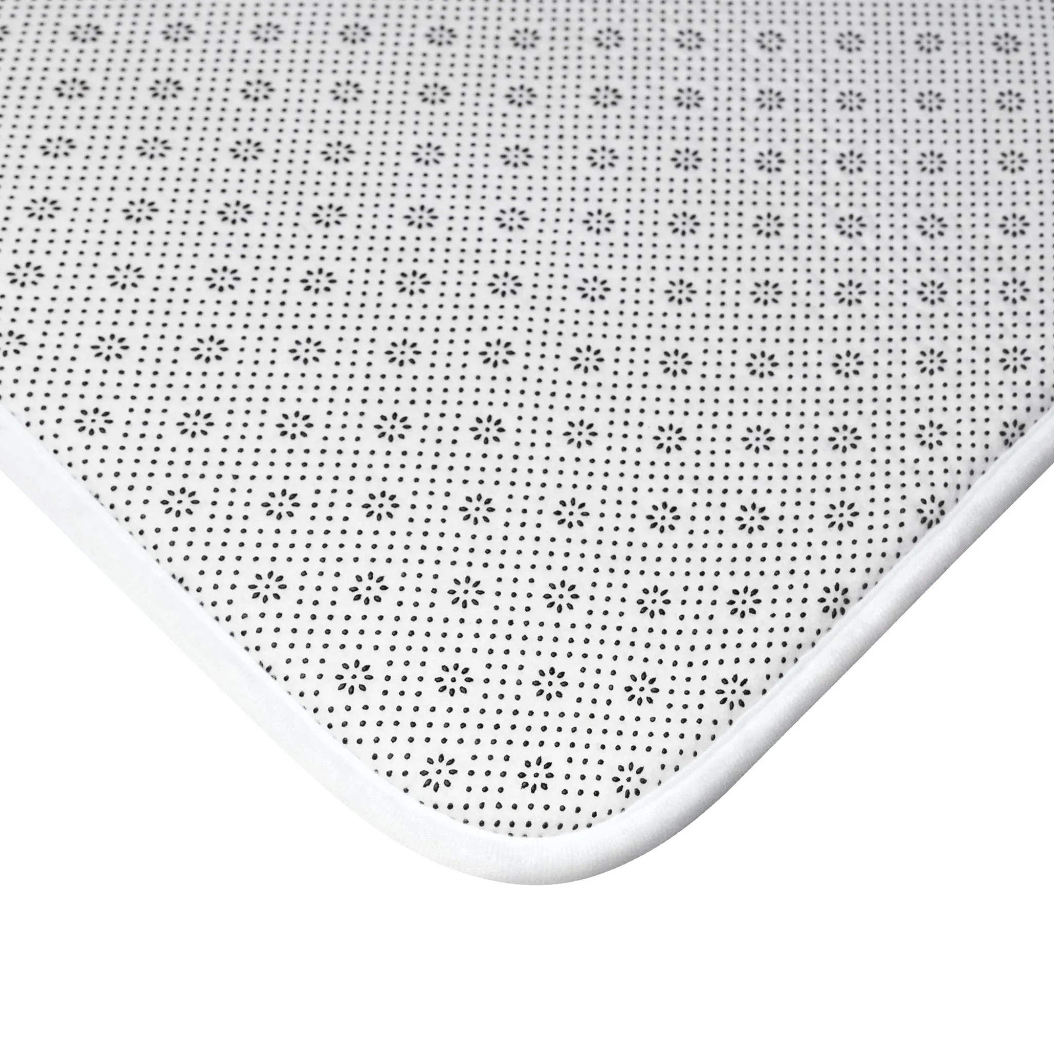 Abstract Bath Mat | Gray Ombre