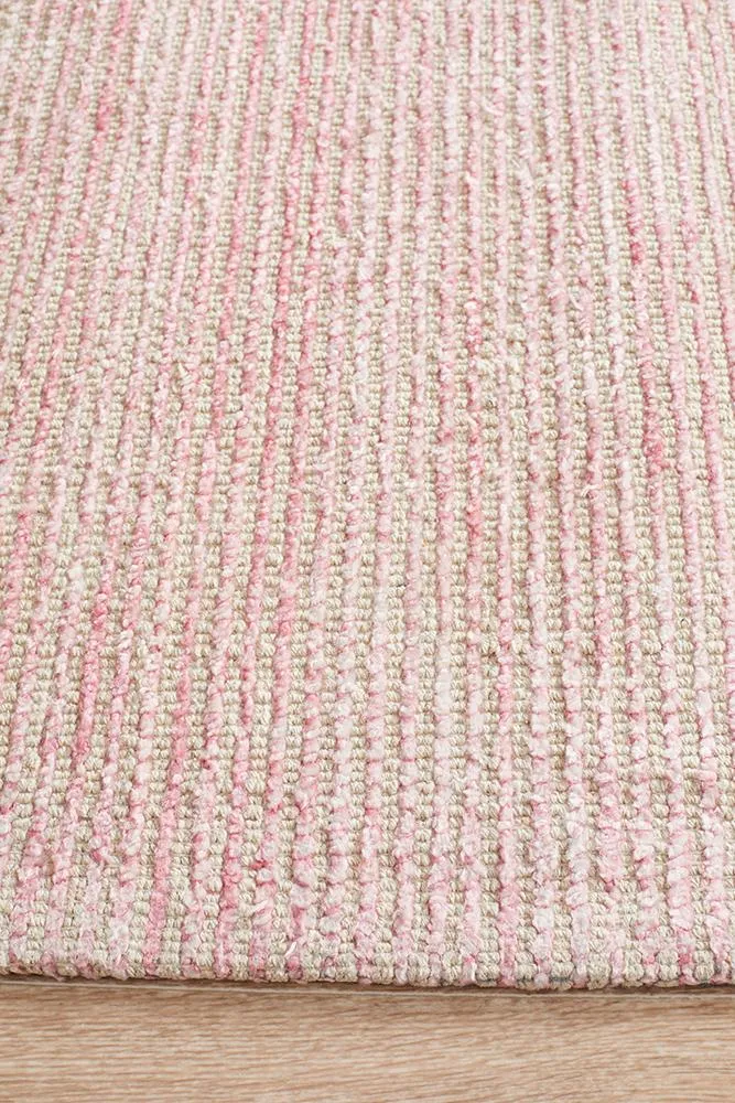 Allure Rose Cotton Rayon Rug