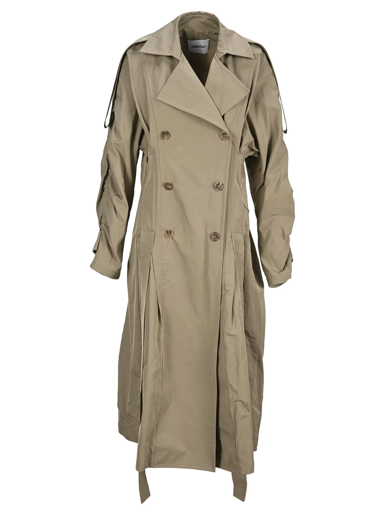 Ambush Double Breasted Belted Trench Coat