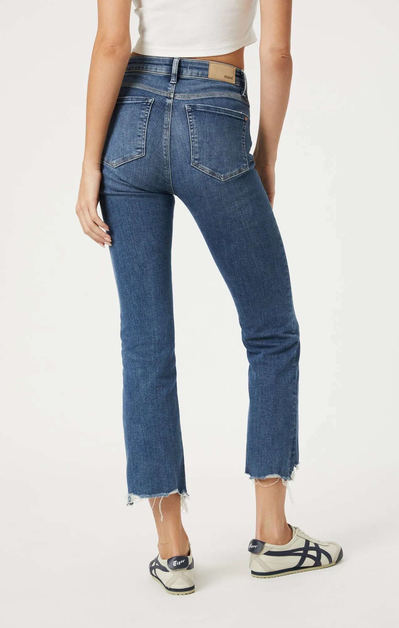 Anika Cropped Flare Jeans