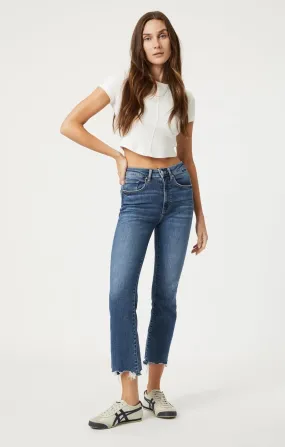 Anika Cropped Flare Jeans