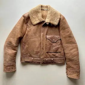 B-2 shearling flight jacket