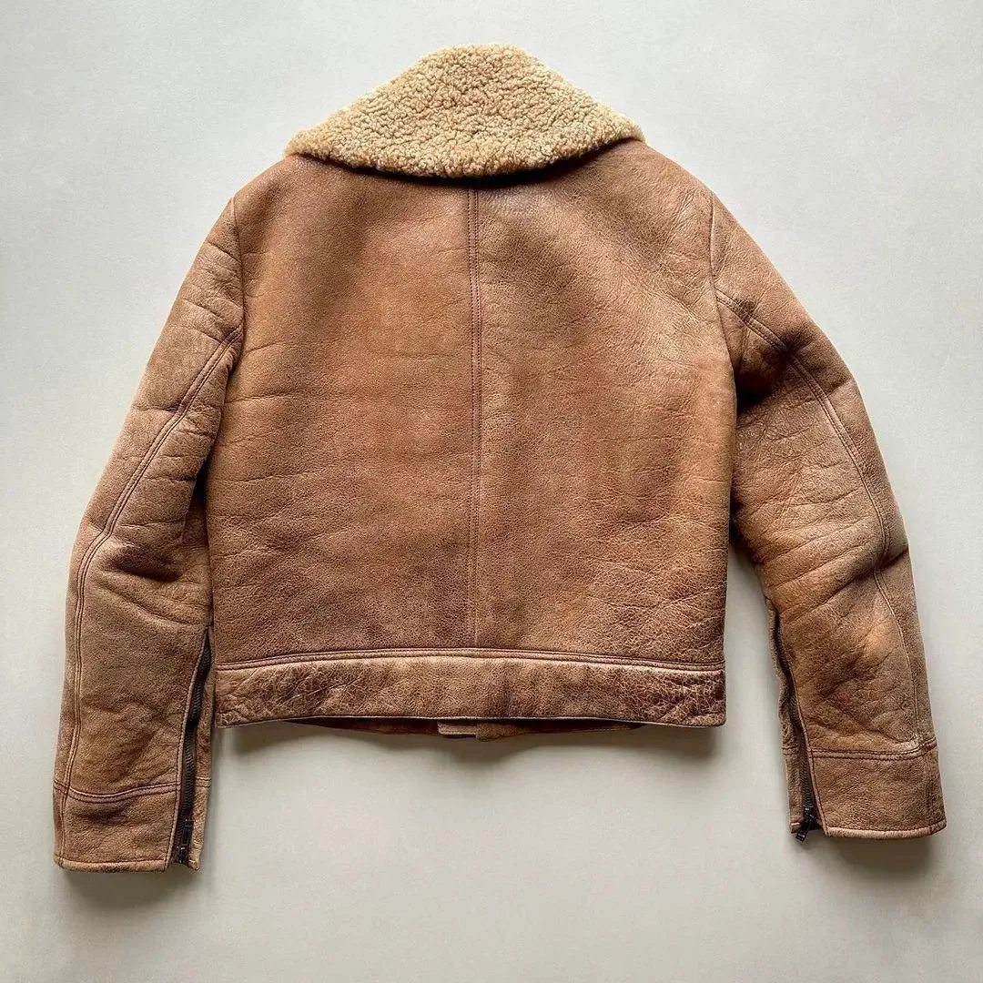 B-2 shearling flight jacket