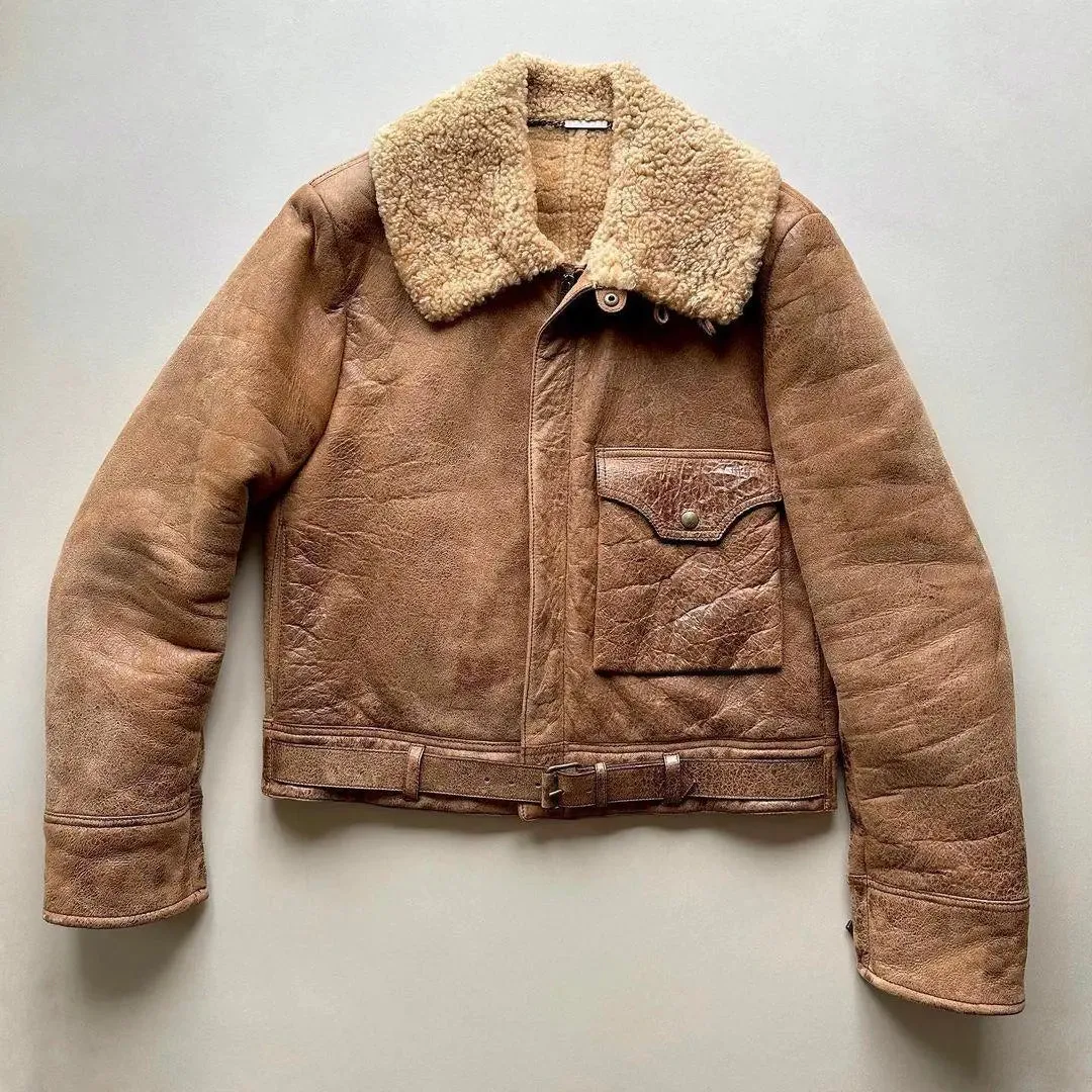 B-2 shearling flight jacket