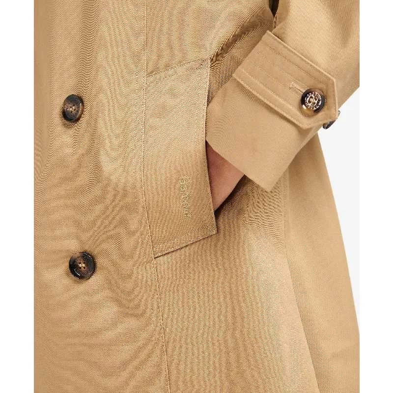 Barbour Greta Ladies Showerproof Trench - Trench/Ancient Poplar