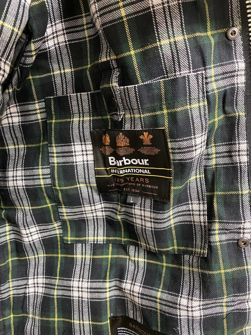 Barbour International Men's Icons Wax Jacket