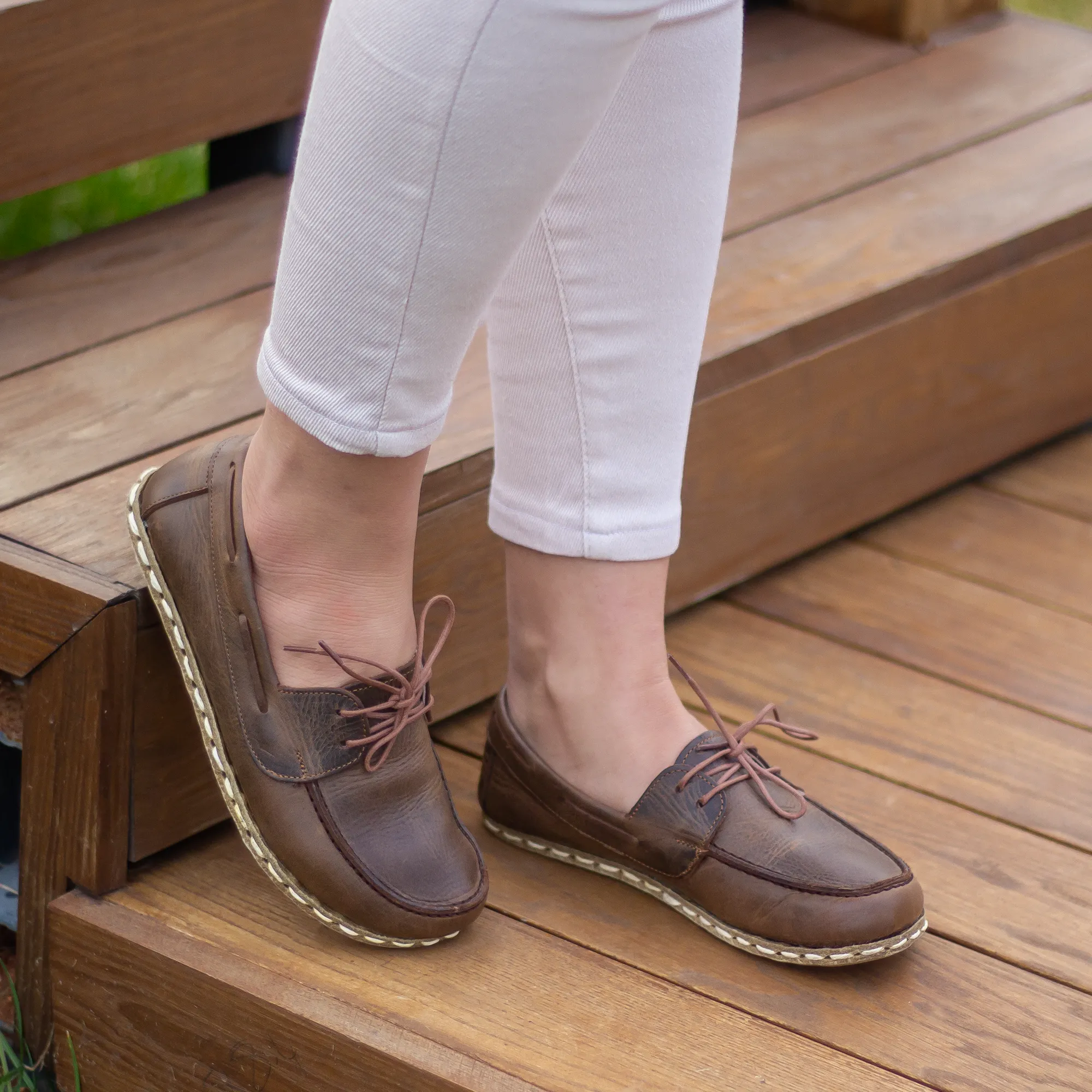 Barefoot Minimalist Shoes Classic Brown for Women