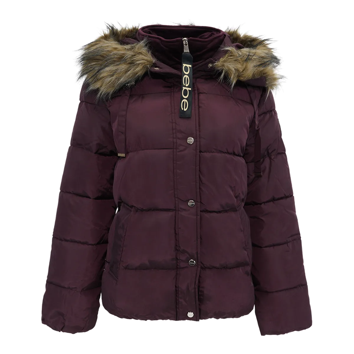 Bebe Women's Bib Puffer Jacket