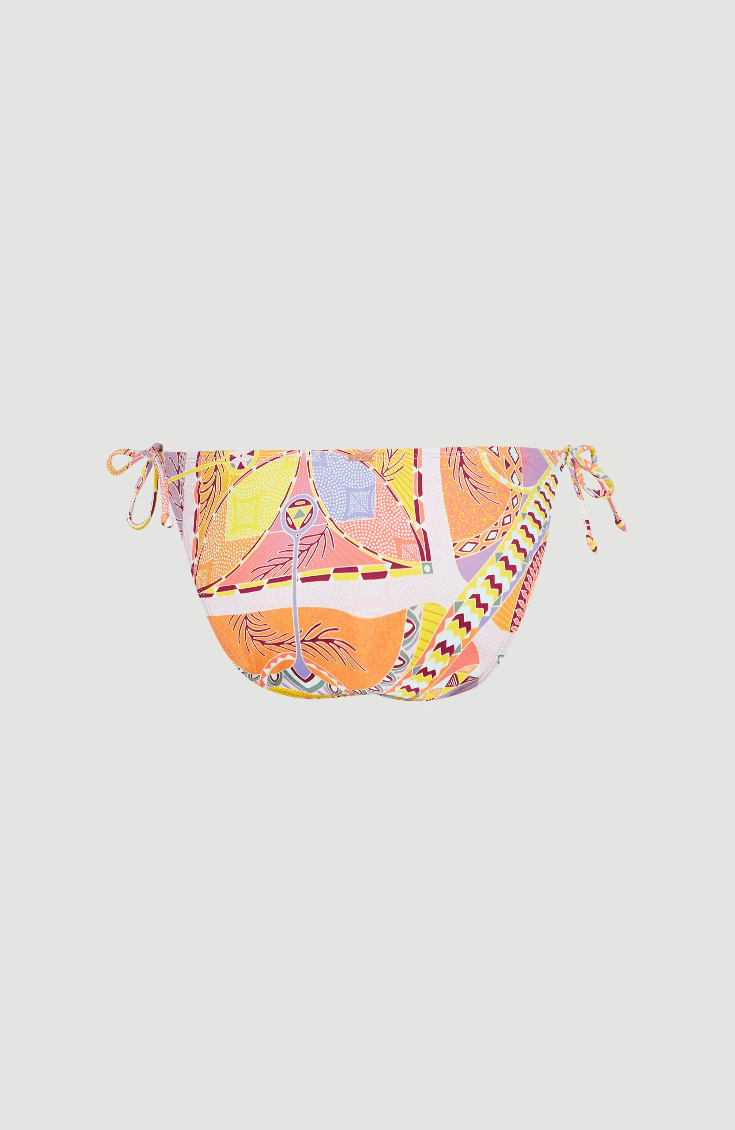 Bondey Bikini Bottoms | Yellow Scarf Print