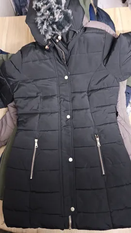 Branded Woman Long Winter Jacket