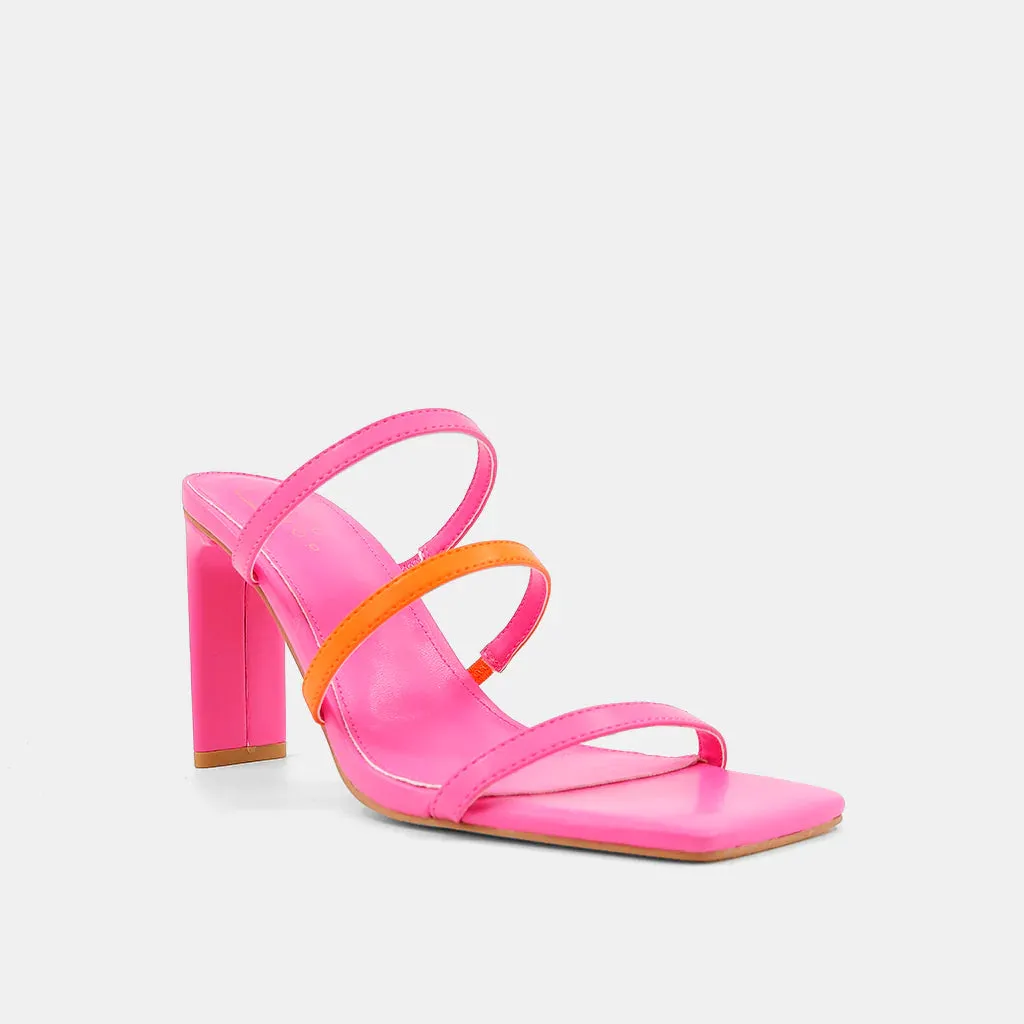 Bright Pink Fern Heel