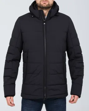 Cabano Tall Waterproof Puffer Jacket (navy)