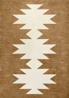 Cayton Minimalist Geometric Machine-washable Area Rug