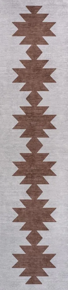 Cayton Minimalist Geometric Machine-washable Area Rug