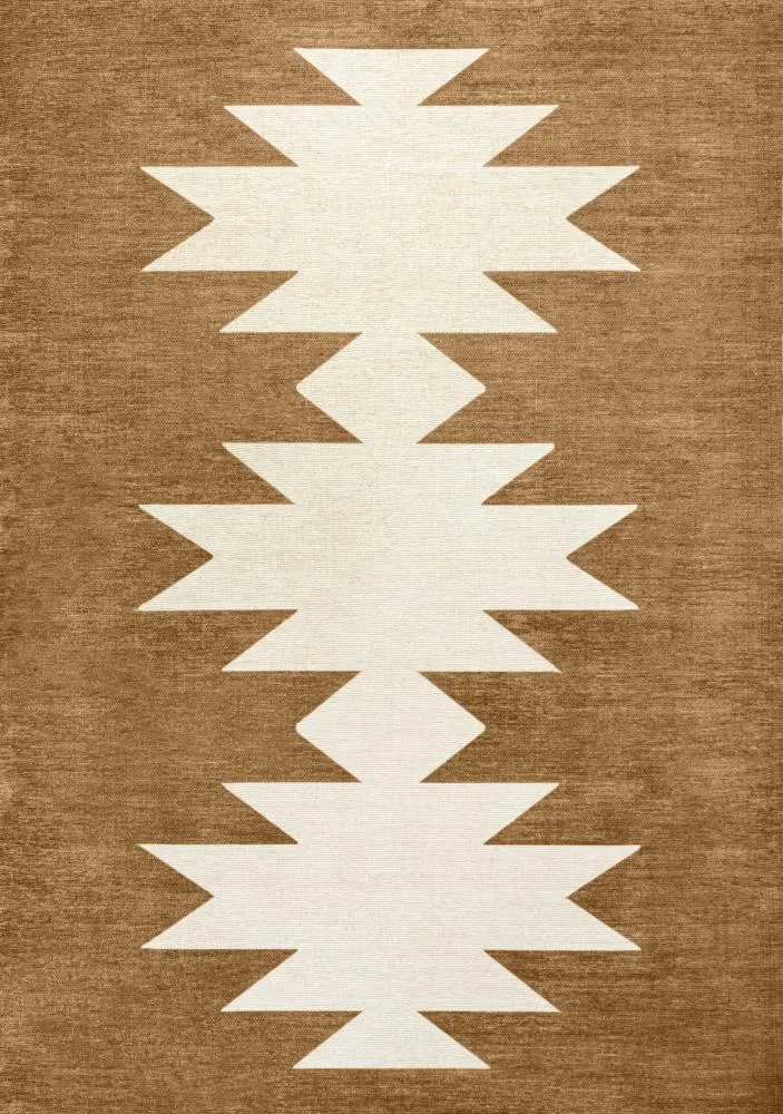 Cayton Minimalist Geometric Machine-washable Area Rug