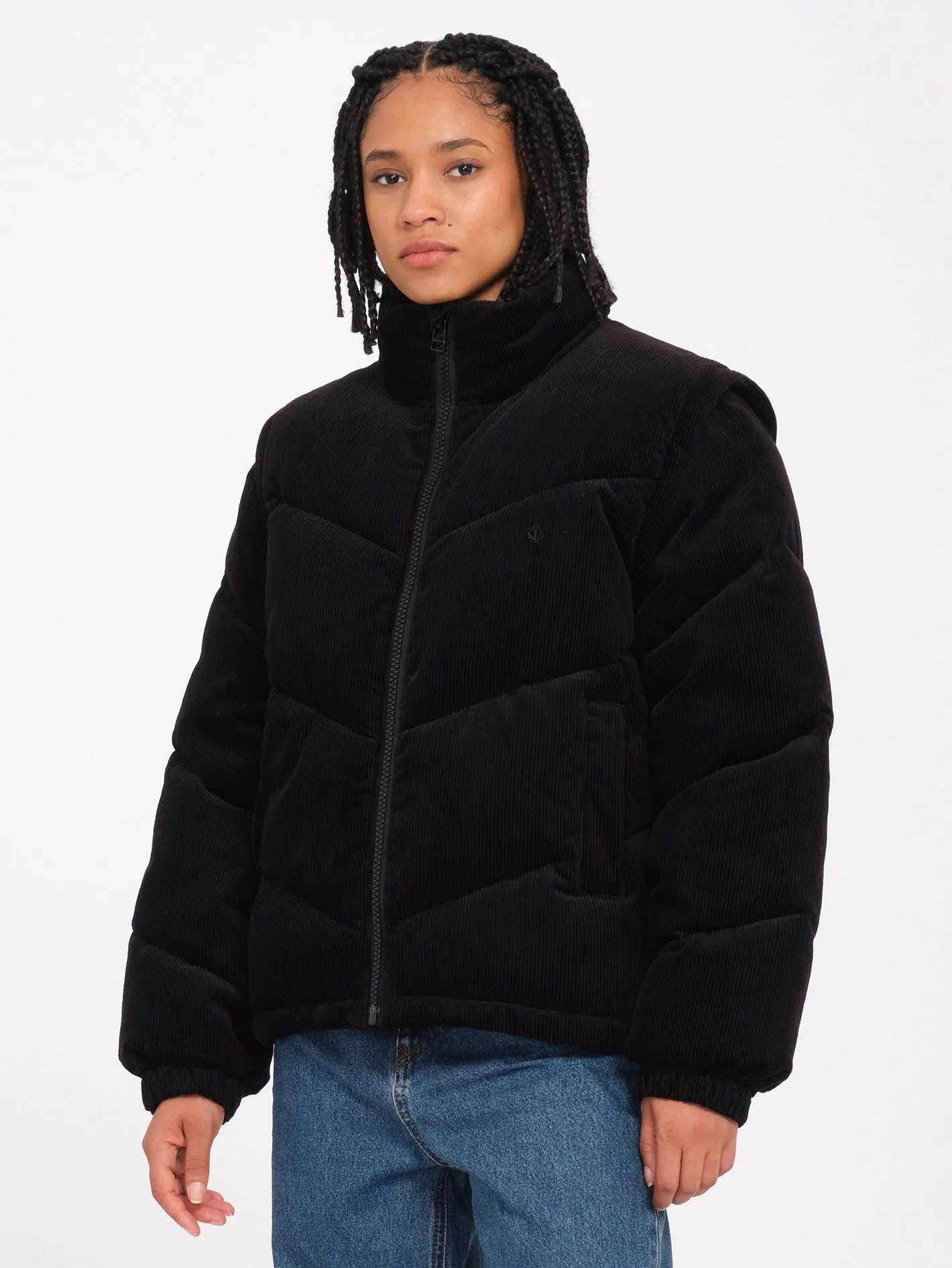 Cord'N Puff Jacket - Black