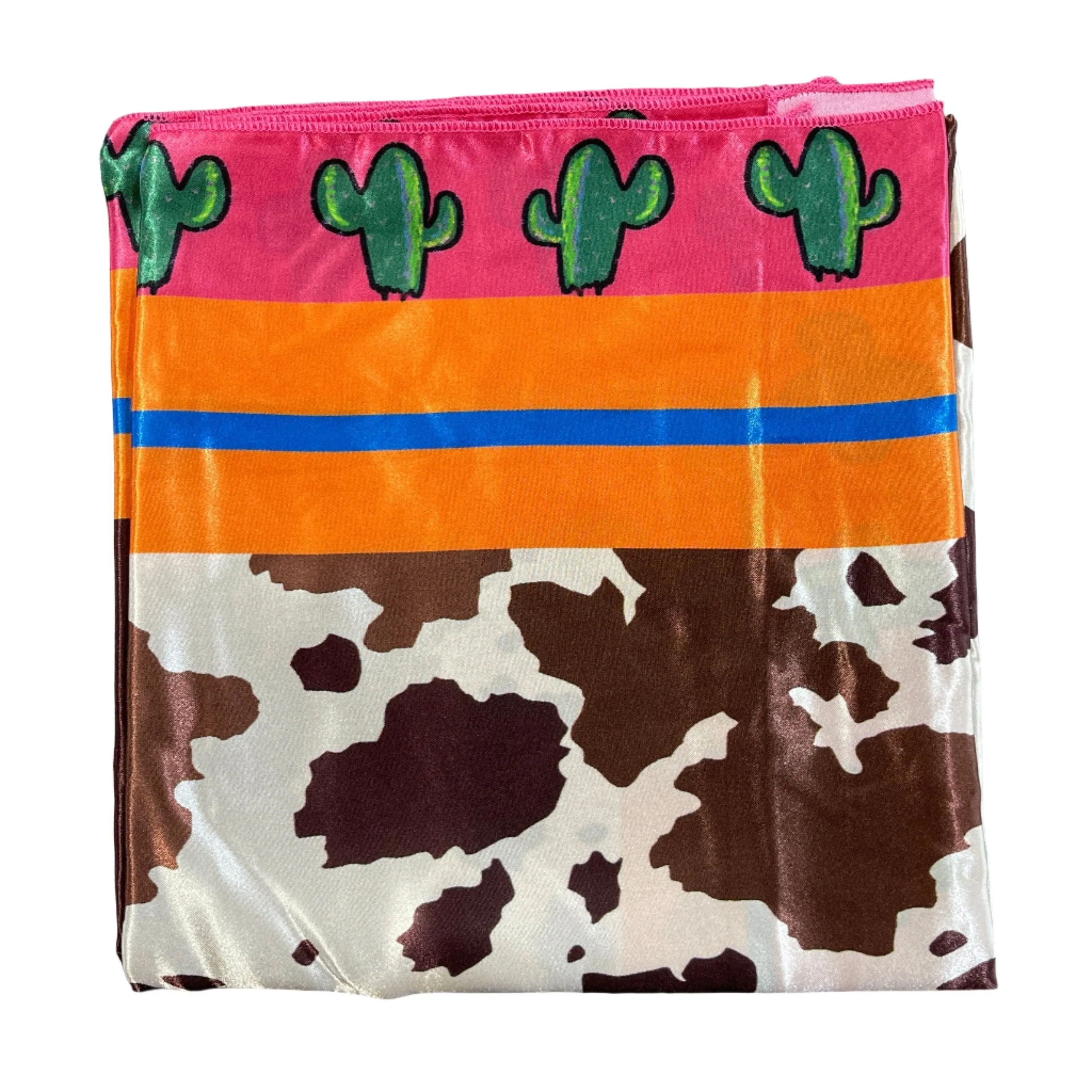 Cowhide Cactus Wild Rag