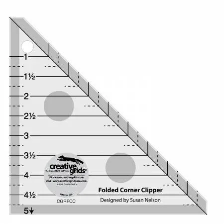 Creative Grids Non-slip Folded Corner Clipper