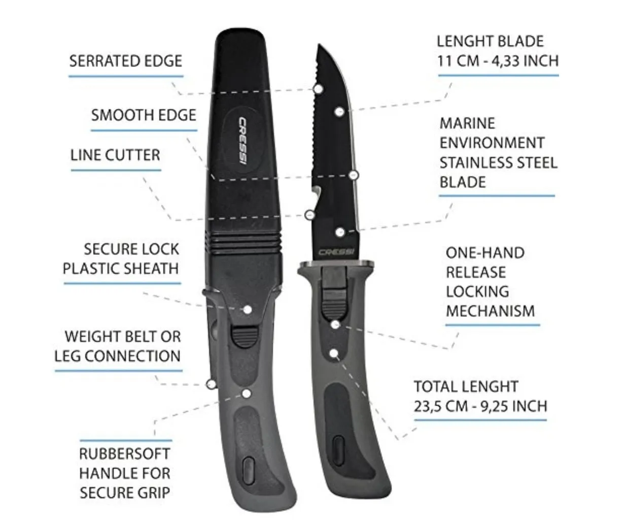 Cressi Vigo Knife