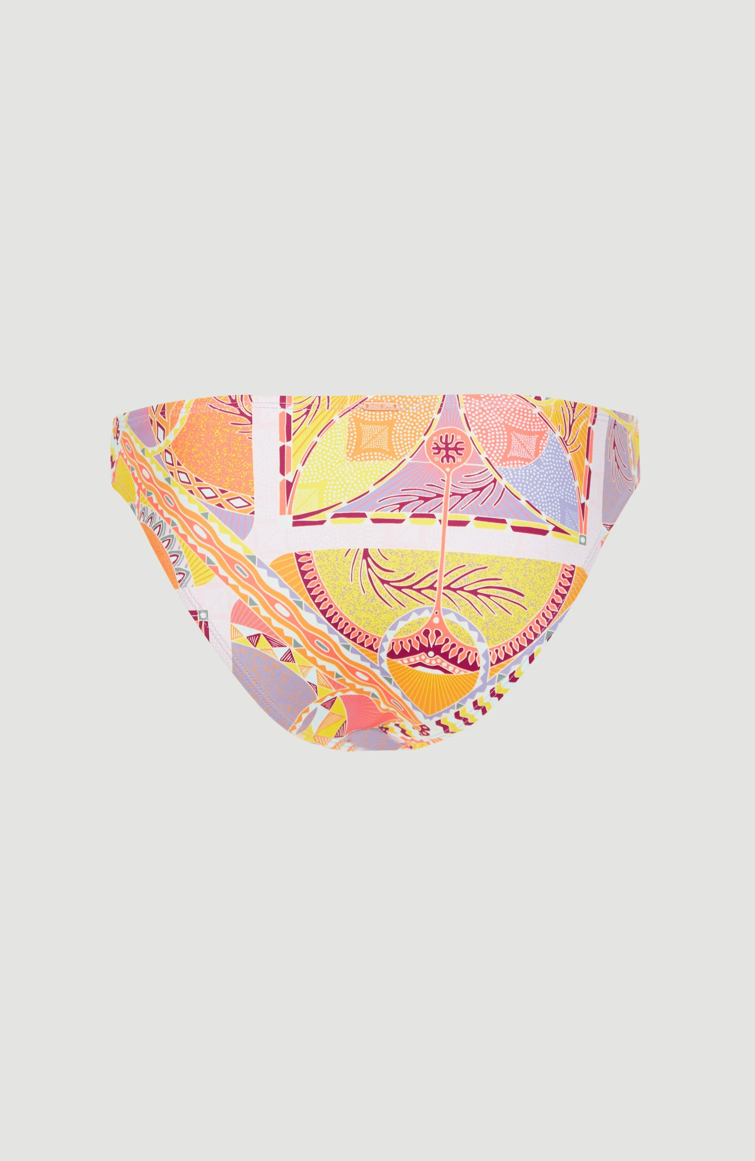 Cruz Bikini Bottoms | Yellow Scarf Print