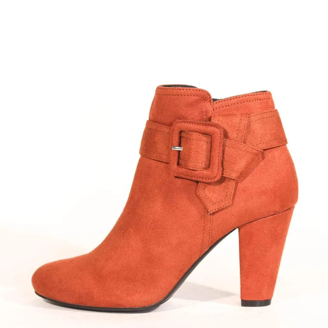 Debbie Suede Booties