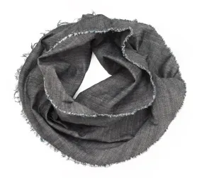 Denim Wrap in Charcoal