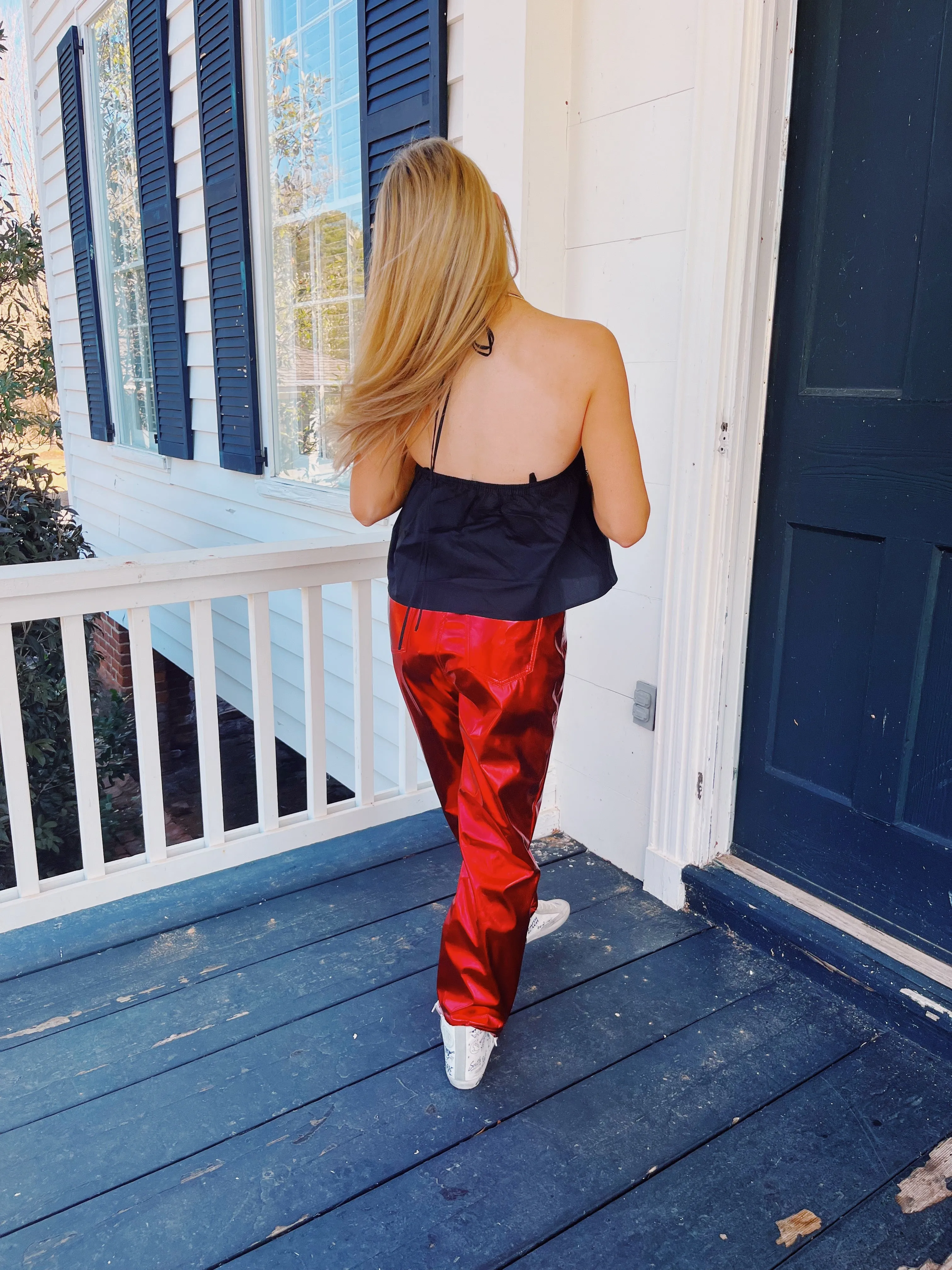 Disco Queen Pants - Red