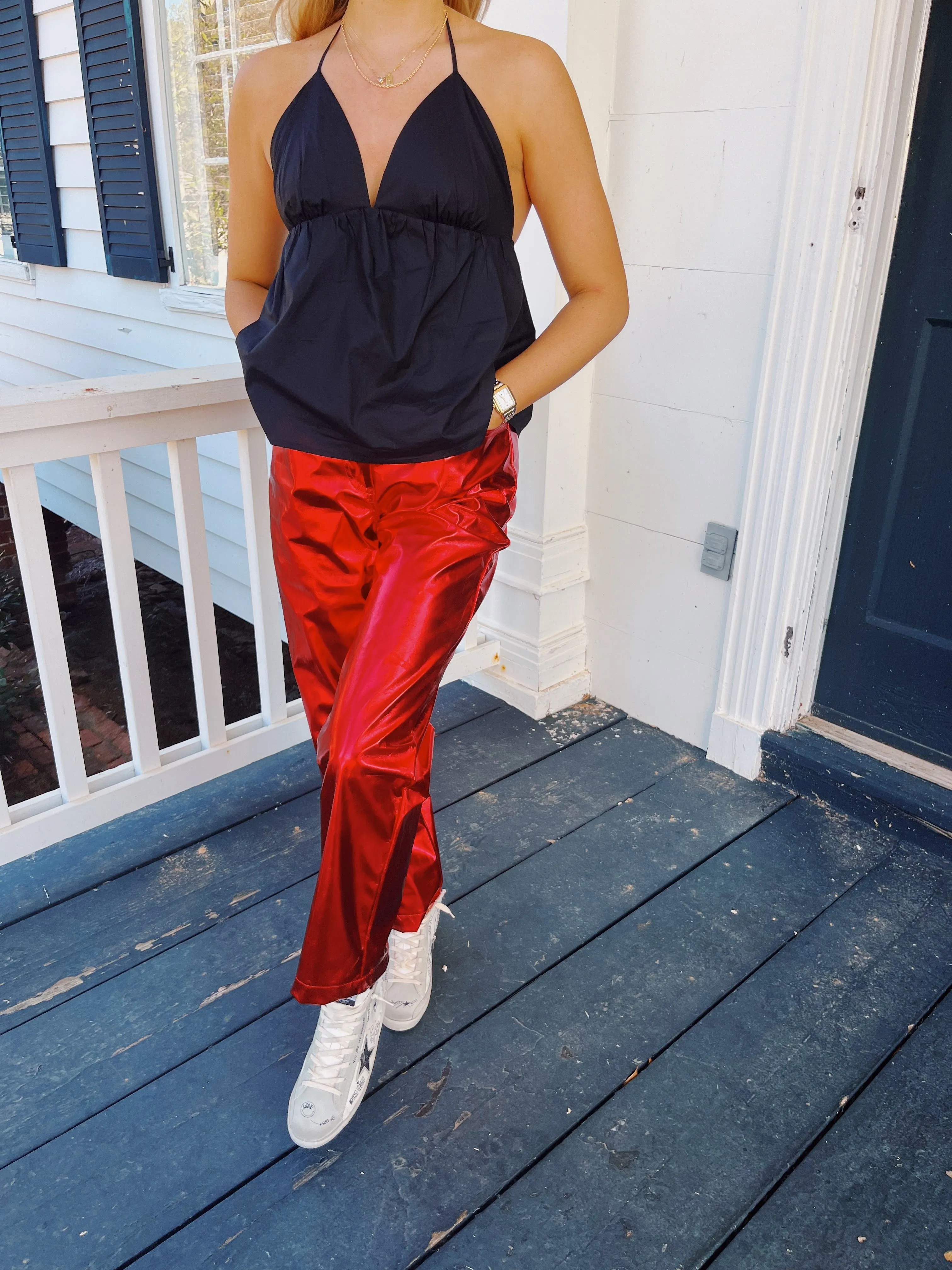 Disco Queen Pants - Red