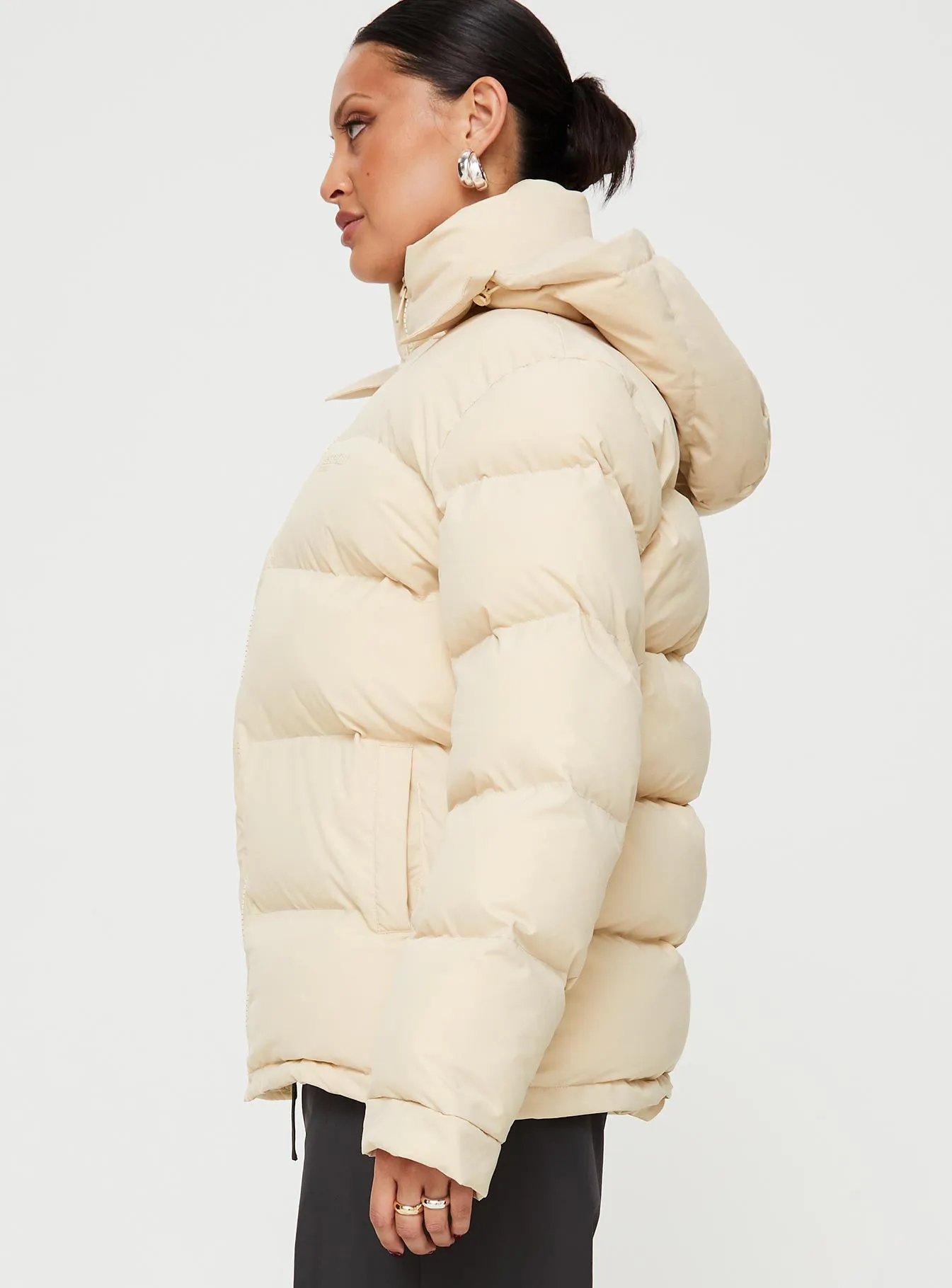 Dream Puff Technical Puffer Jacket Beige