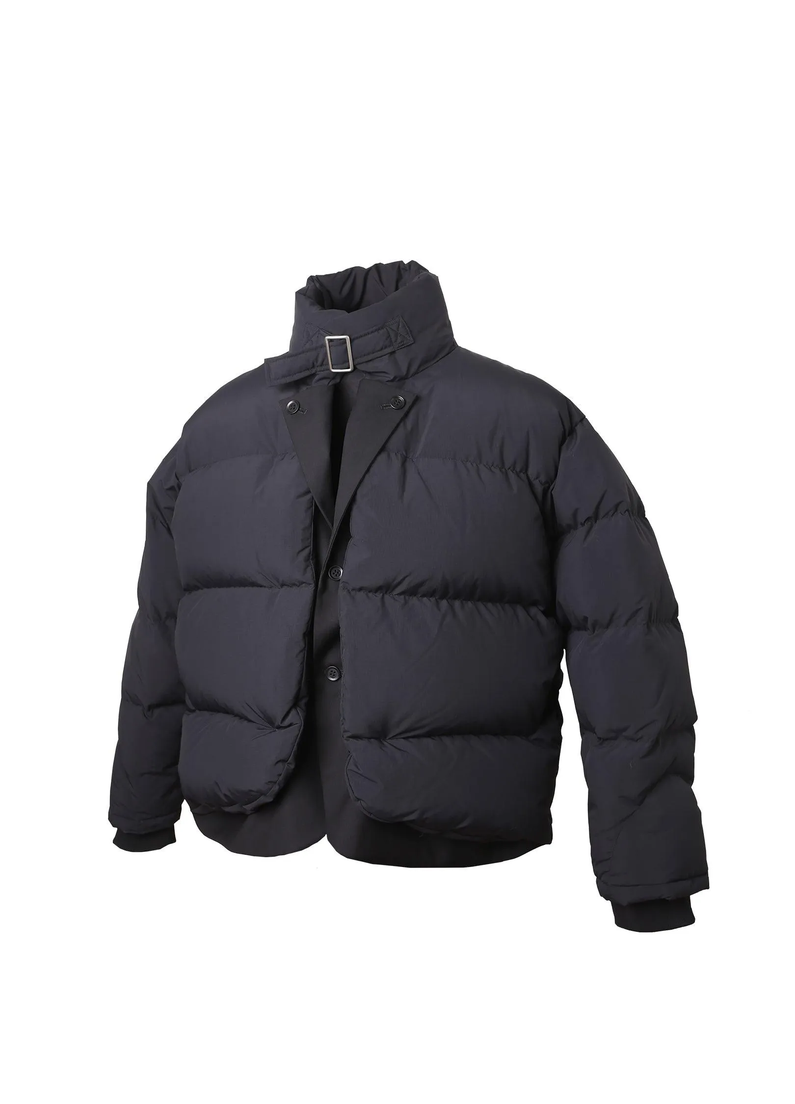 Dual-Layer Winter Puffer Jacket