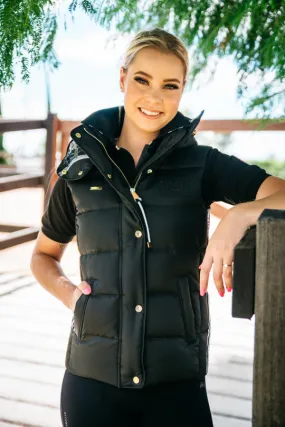 Equestrian Collection - EQ13-4 Black Puffer Vest