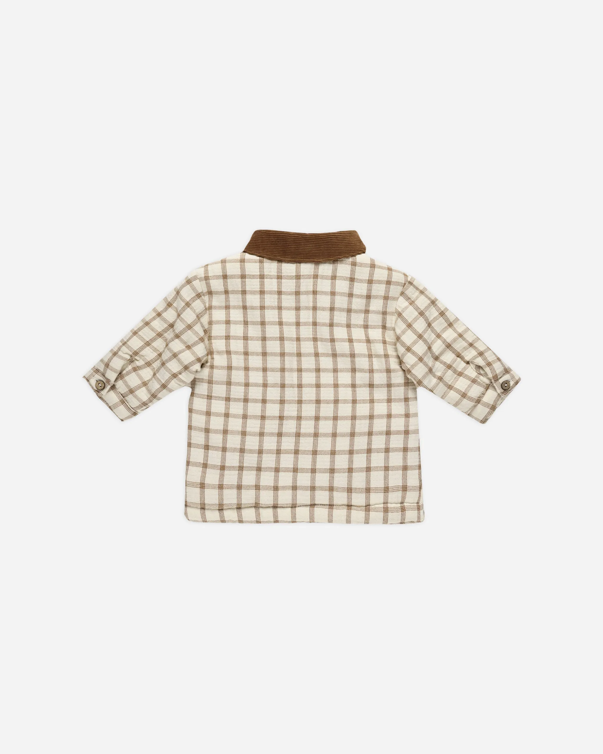 Ford Jacket || Cinnamon Plaid