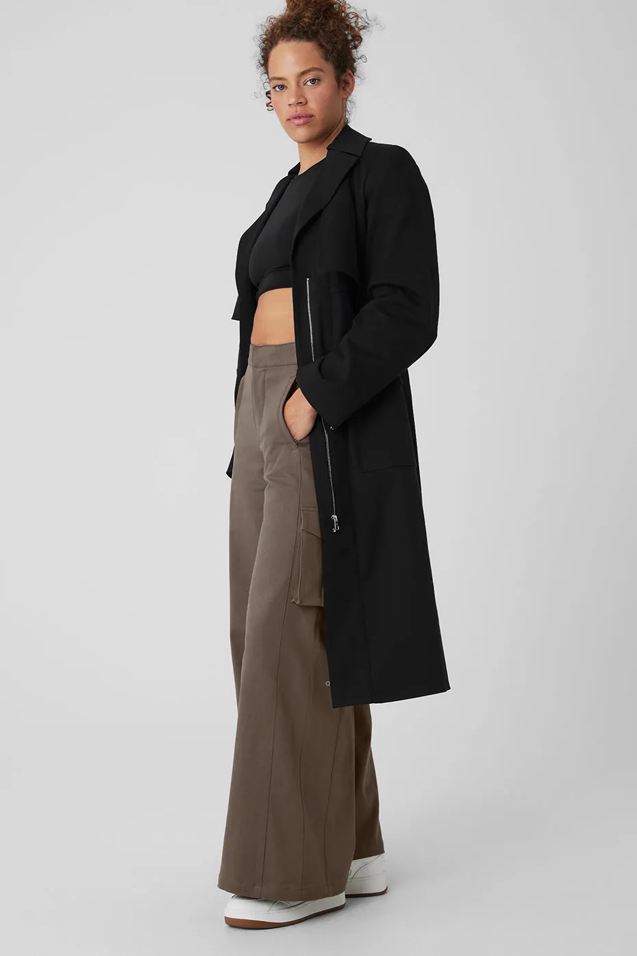 Formation Trench Coat - Black