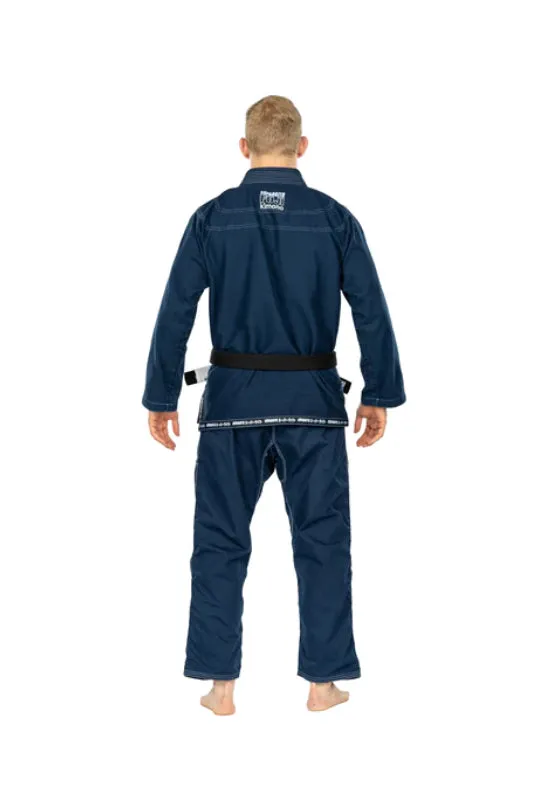 FUJI Suparaito Pearl Weave BJJ Gi - Navy