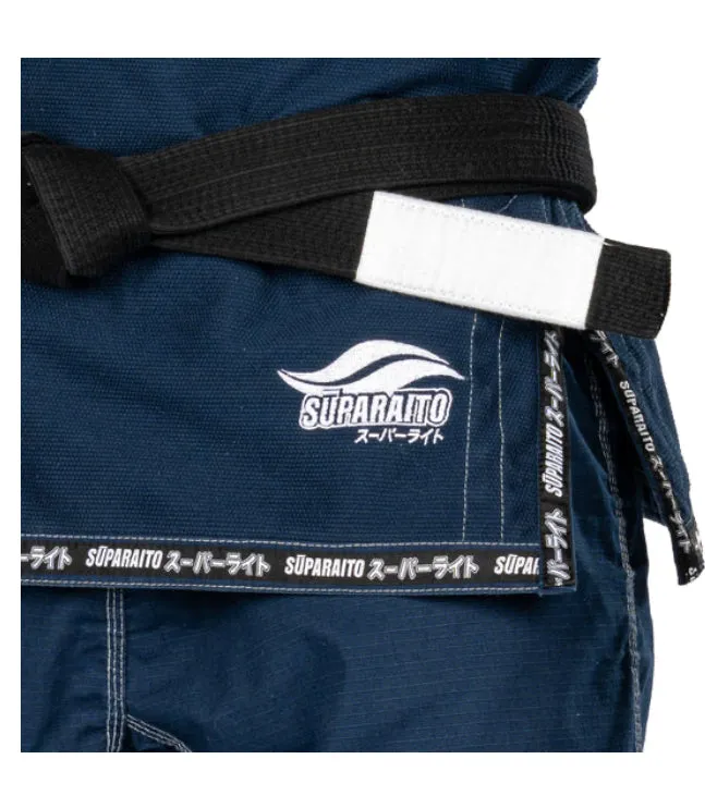 FUJI Suparaito Pearl Weave BJJ Gi - Navy