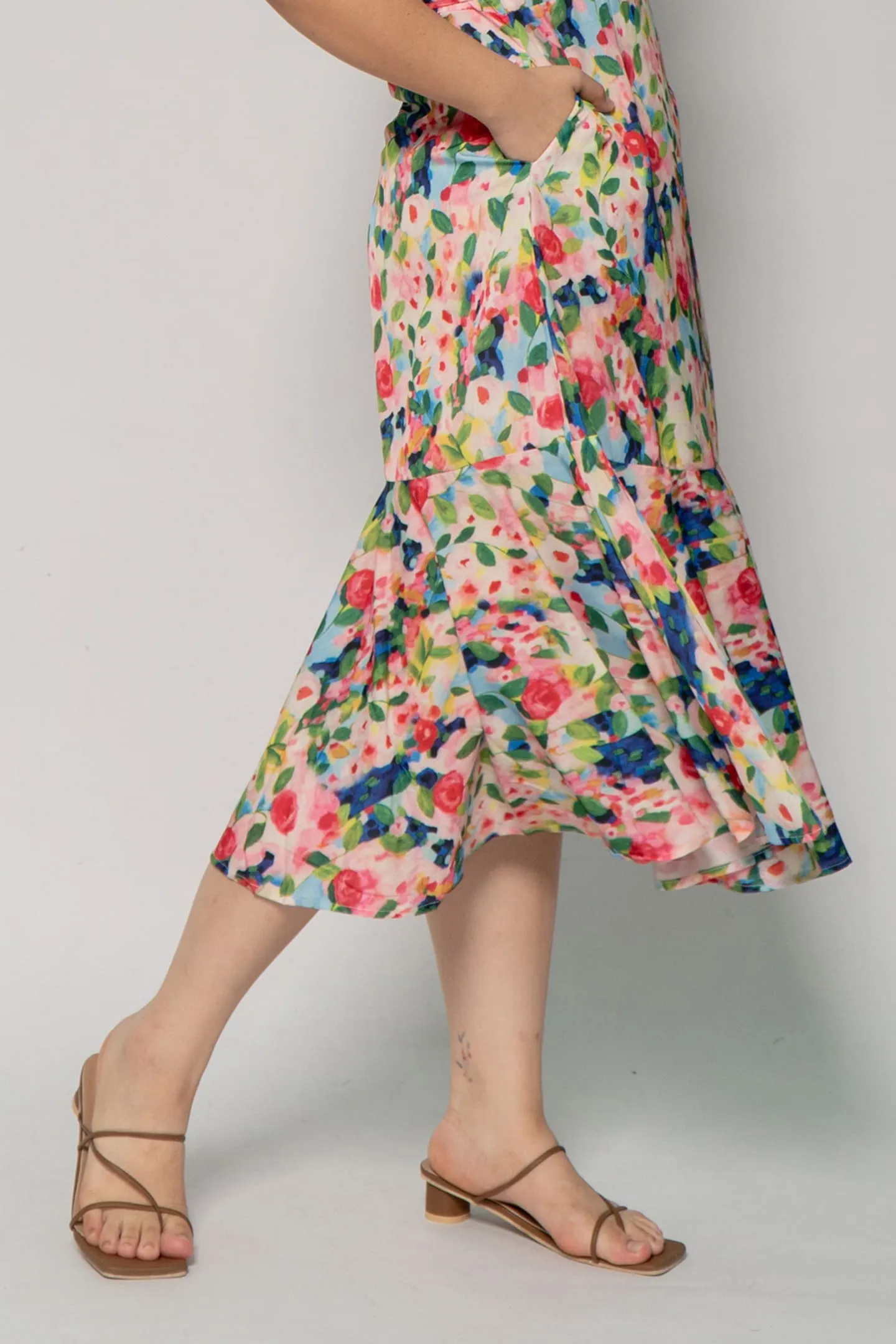 Ginnie Dress in Fresh Floral