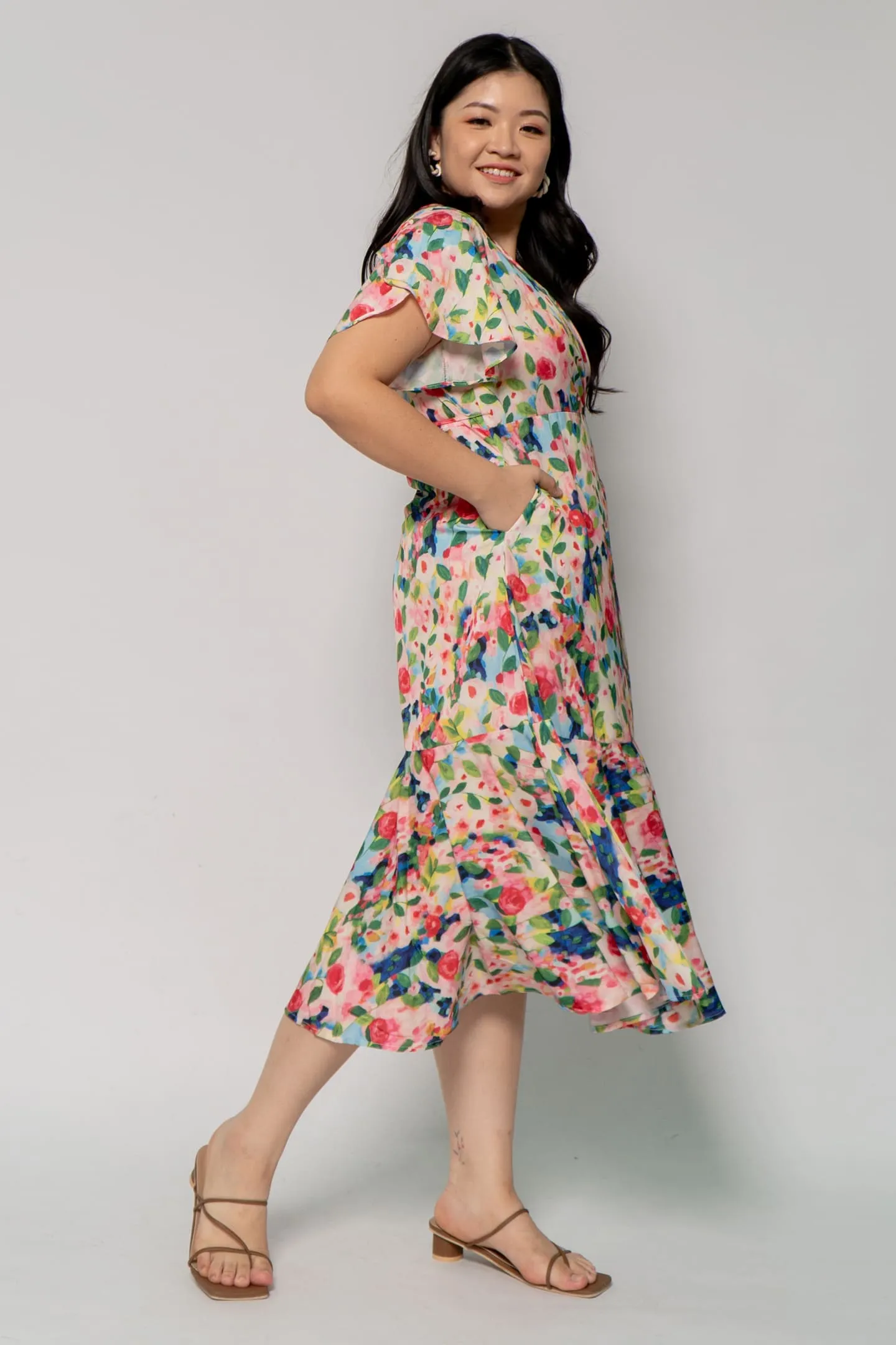 Ginnie Dress in Fresh Floral