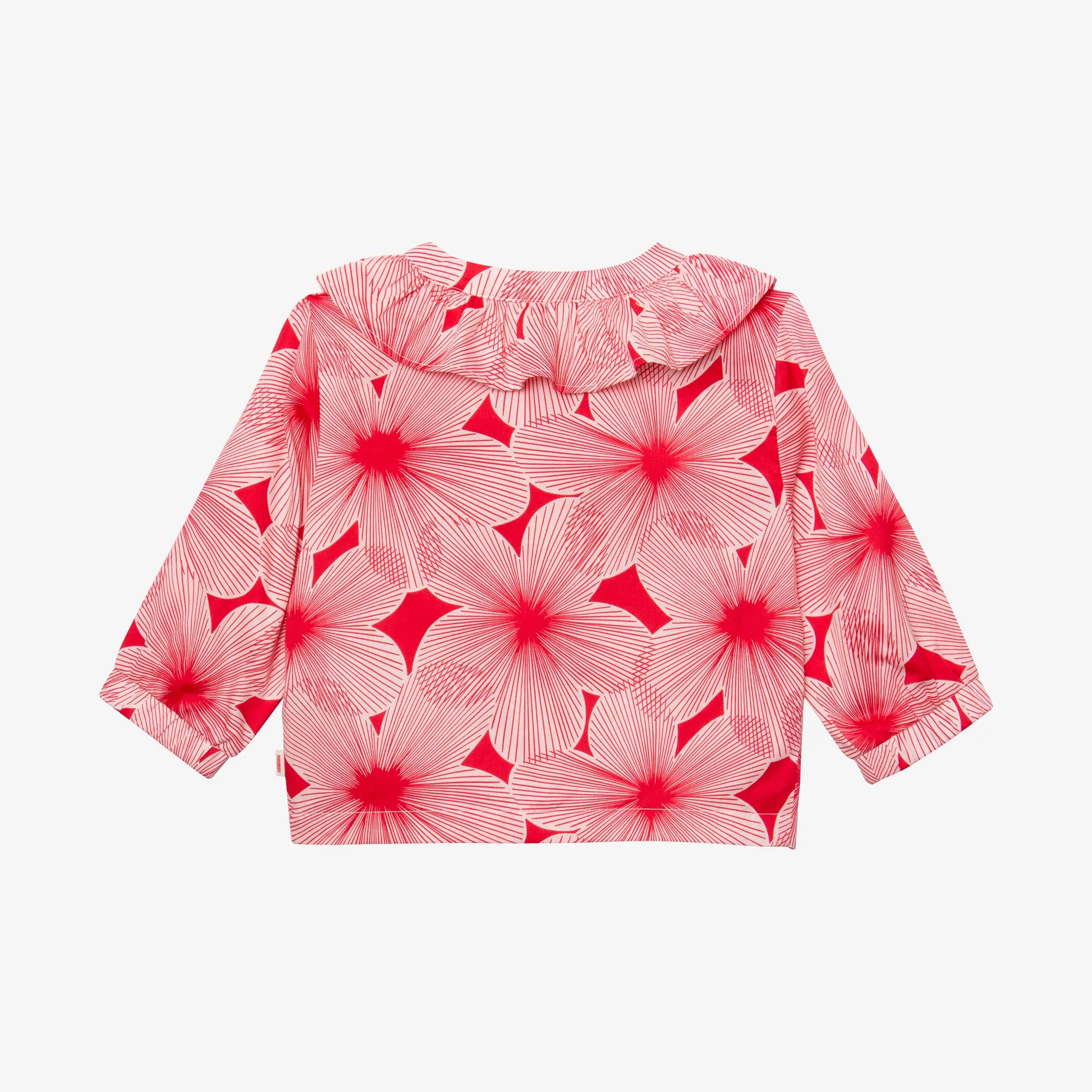 Girls' peony blouse