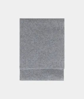 GP Unisex Wool Scarf - Light Grey