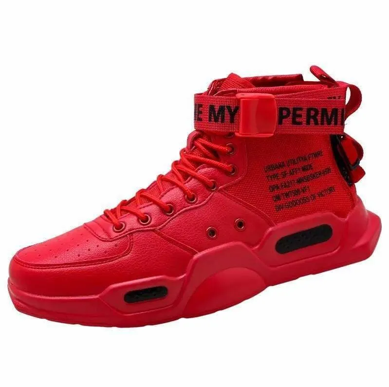 High-top Sneakers Men's Cotton Shoes