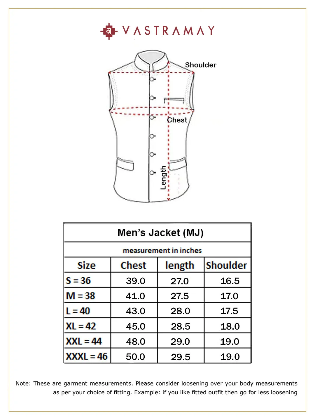 Jashvi Men's Cream Base Multi Printed Cotton blend Nehru Jacket