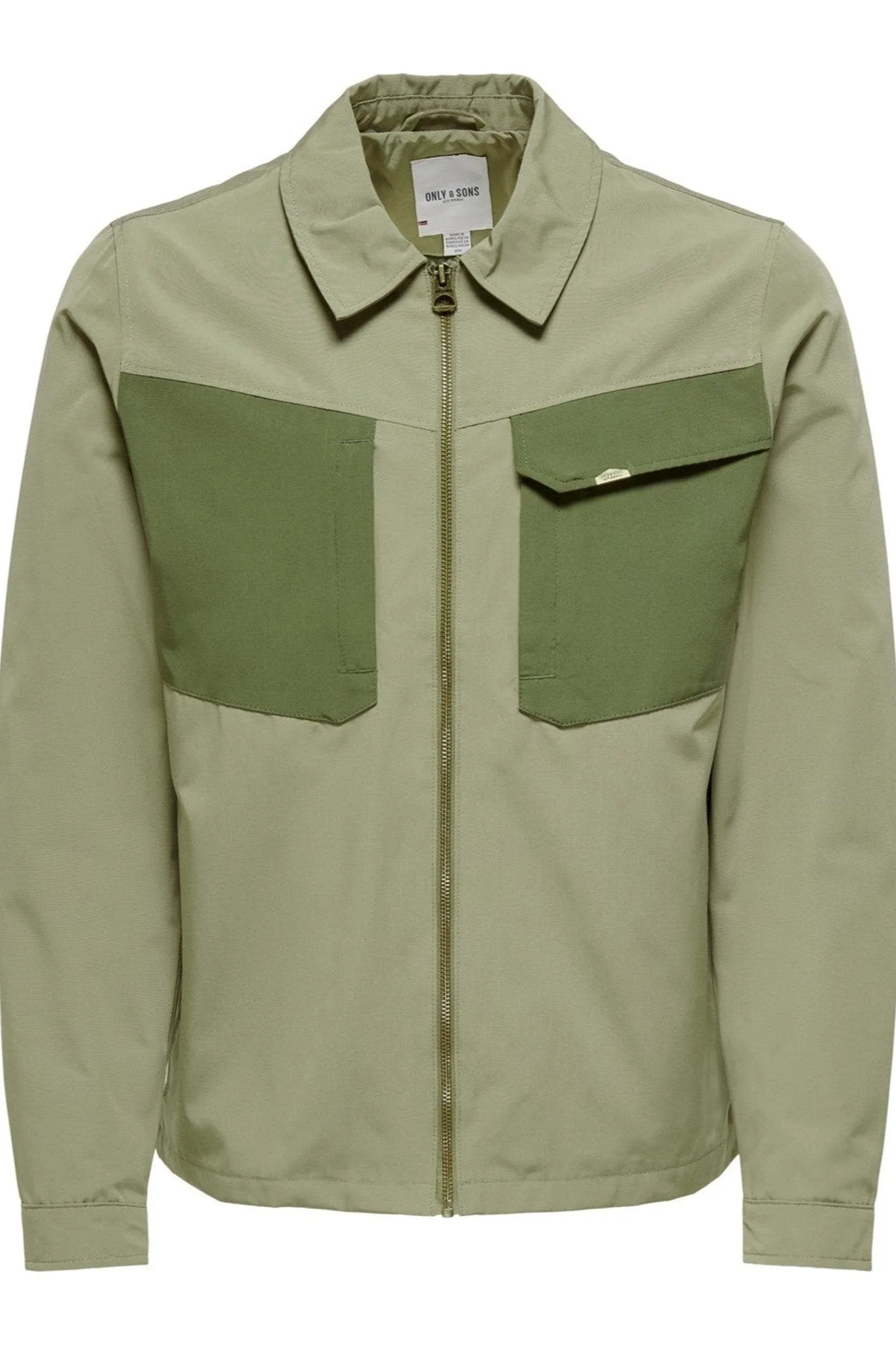 Jayden zip jacket - Green