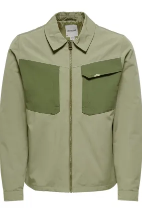 Jayden zip jacket - Green