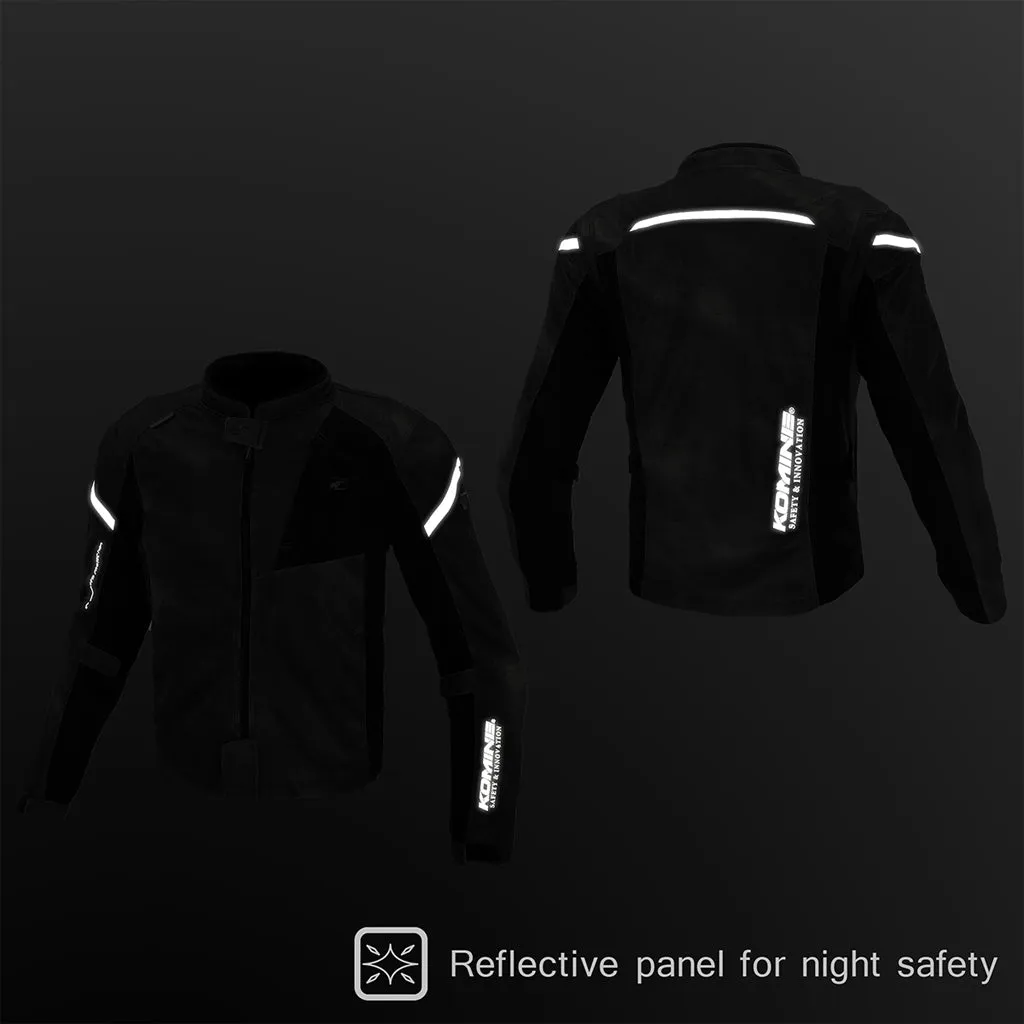 KOMINE JK-1283 PROTECT MOTORCYCLE FULL MESH JACKET