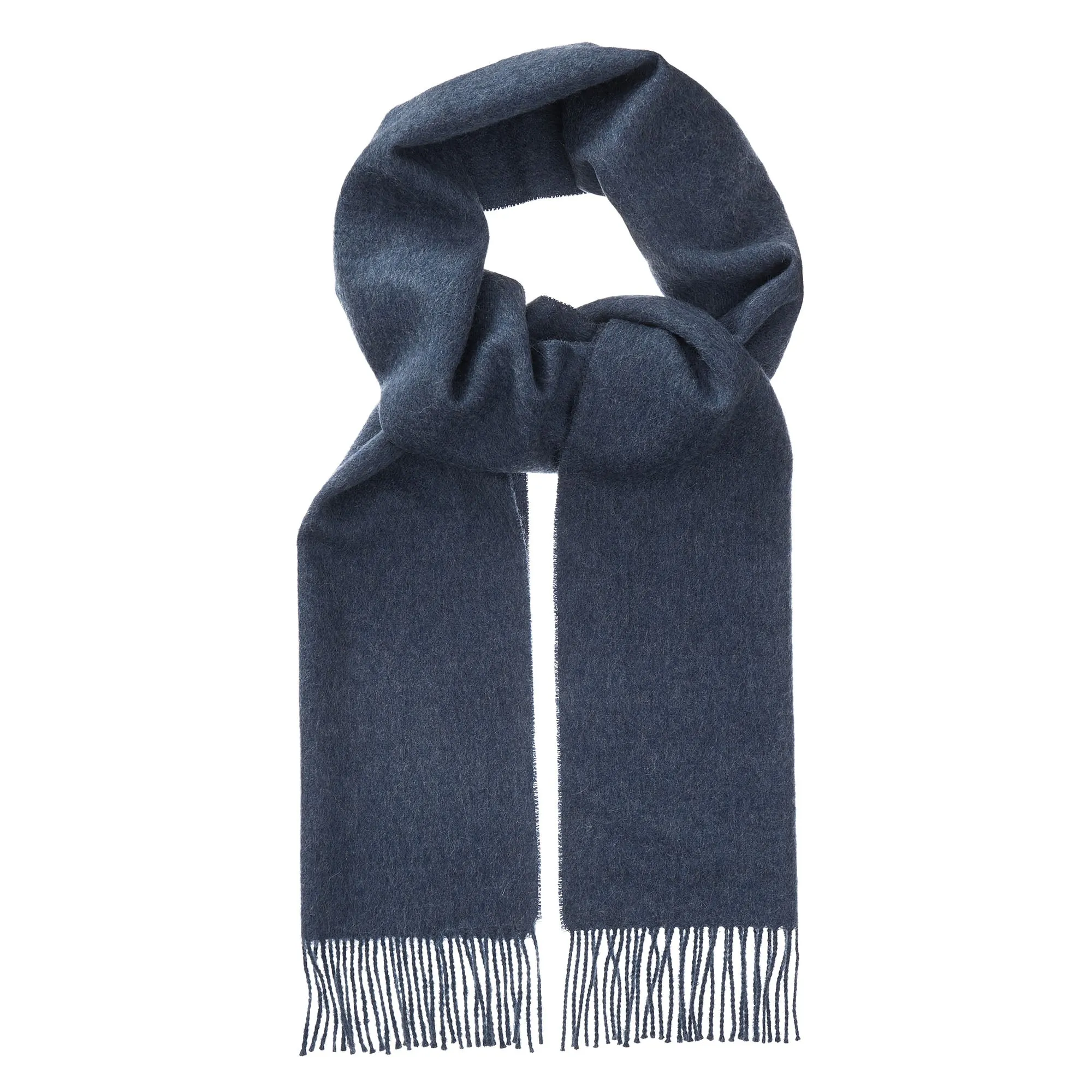 Limon Alpaca Scarf [Denim blue]